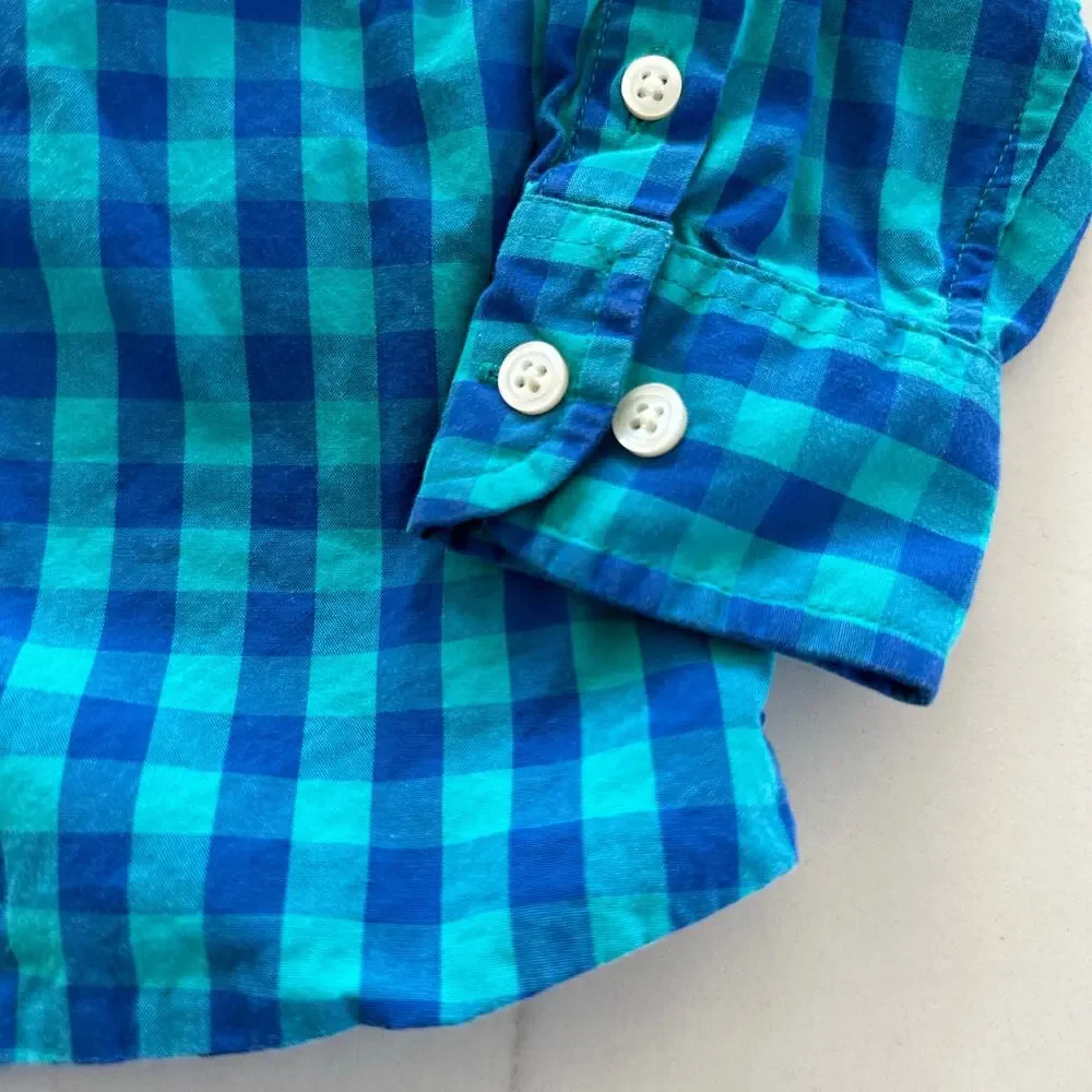 Crewcuts blue plaid